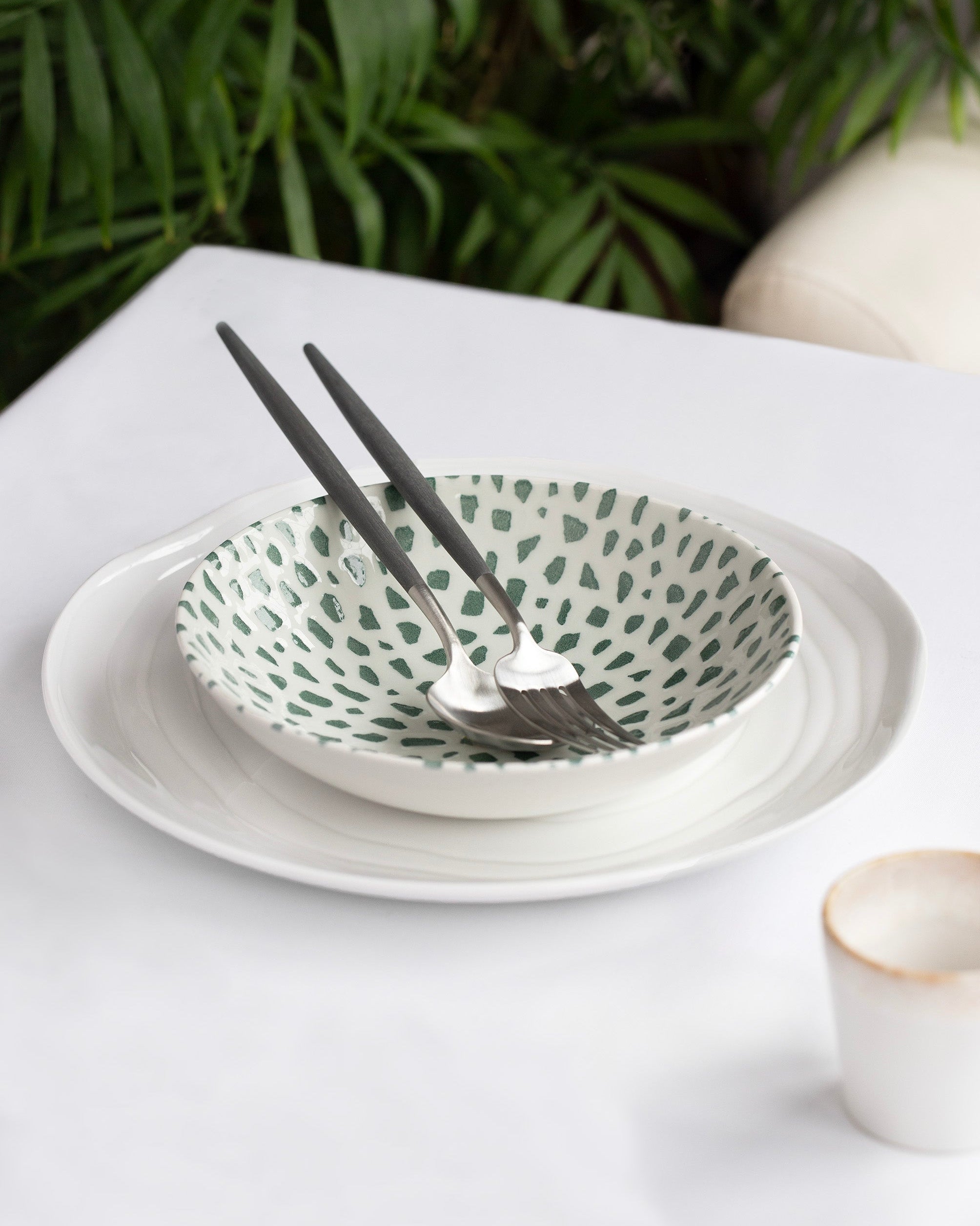 Bol 18 cm Mosaic Forest Green