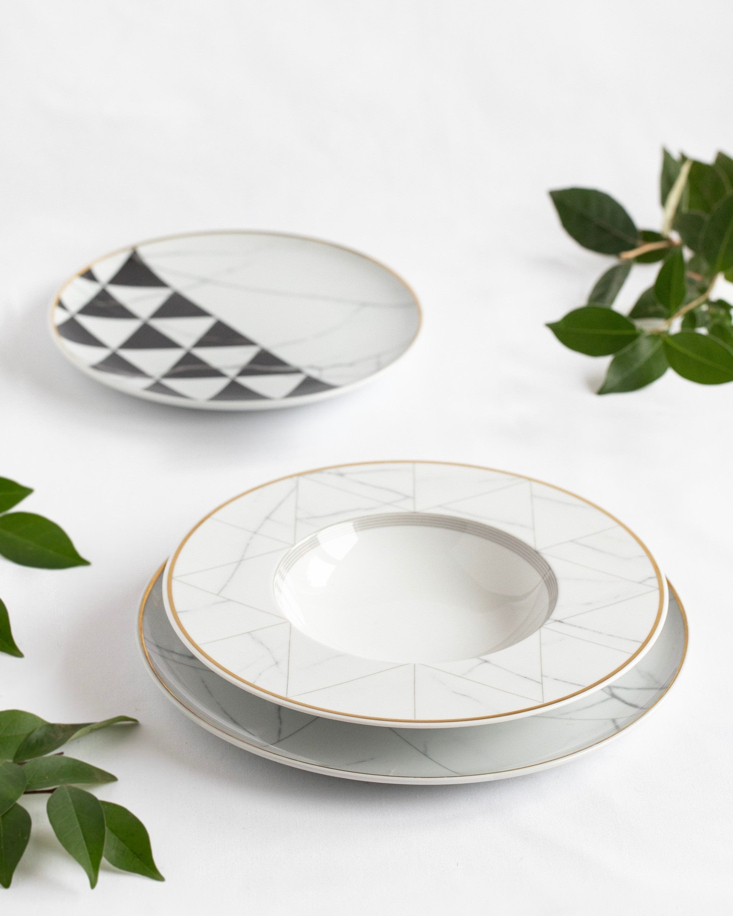 Carrara 12-piece dinner set