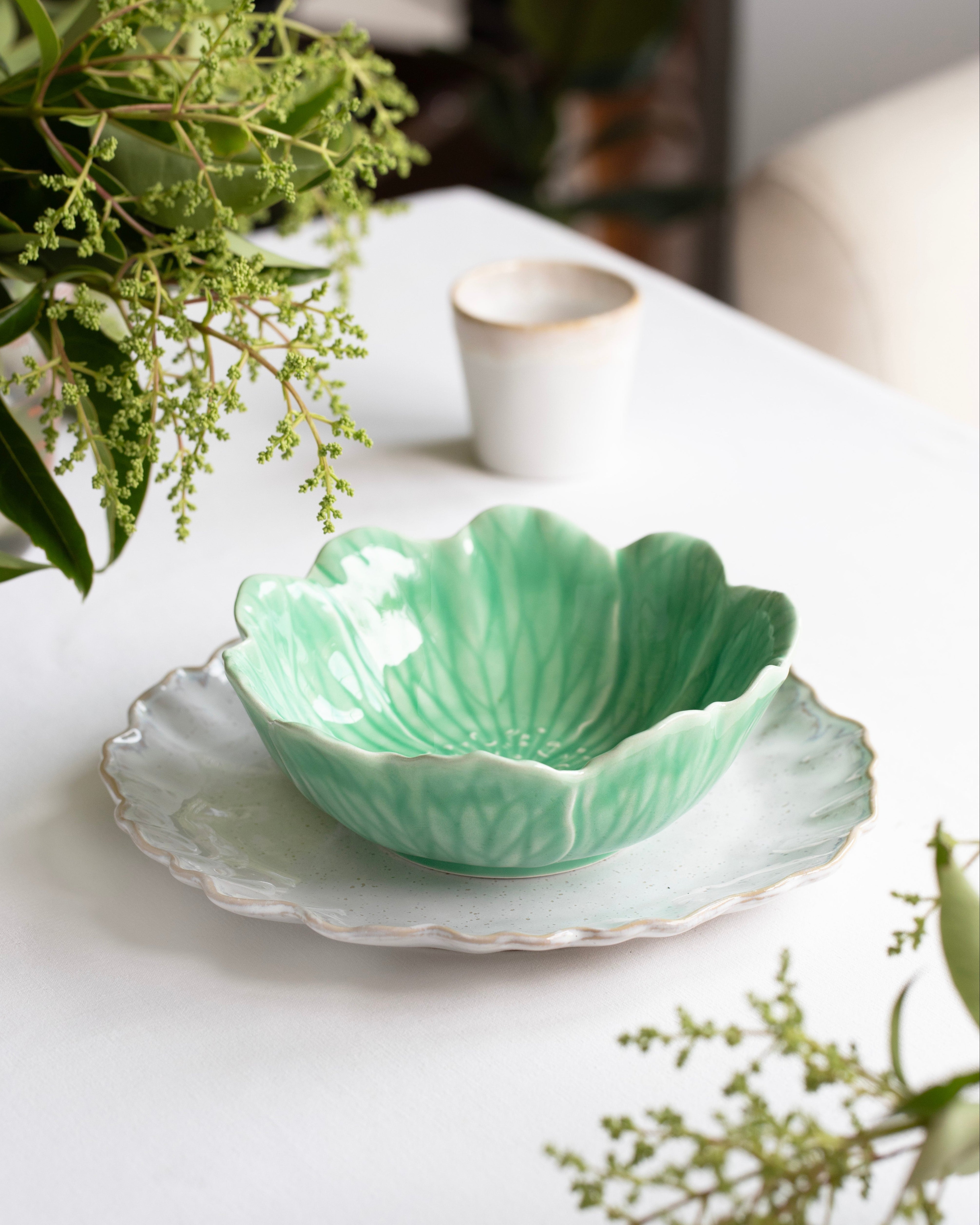 Flora Vert d'eau Bol