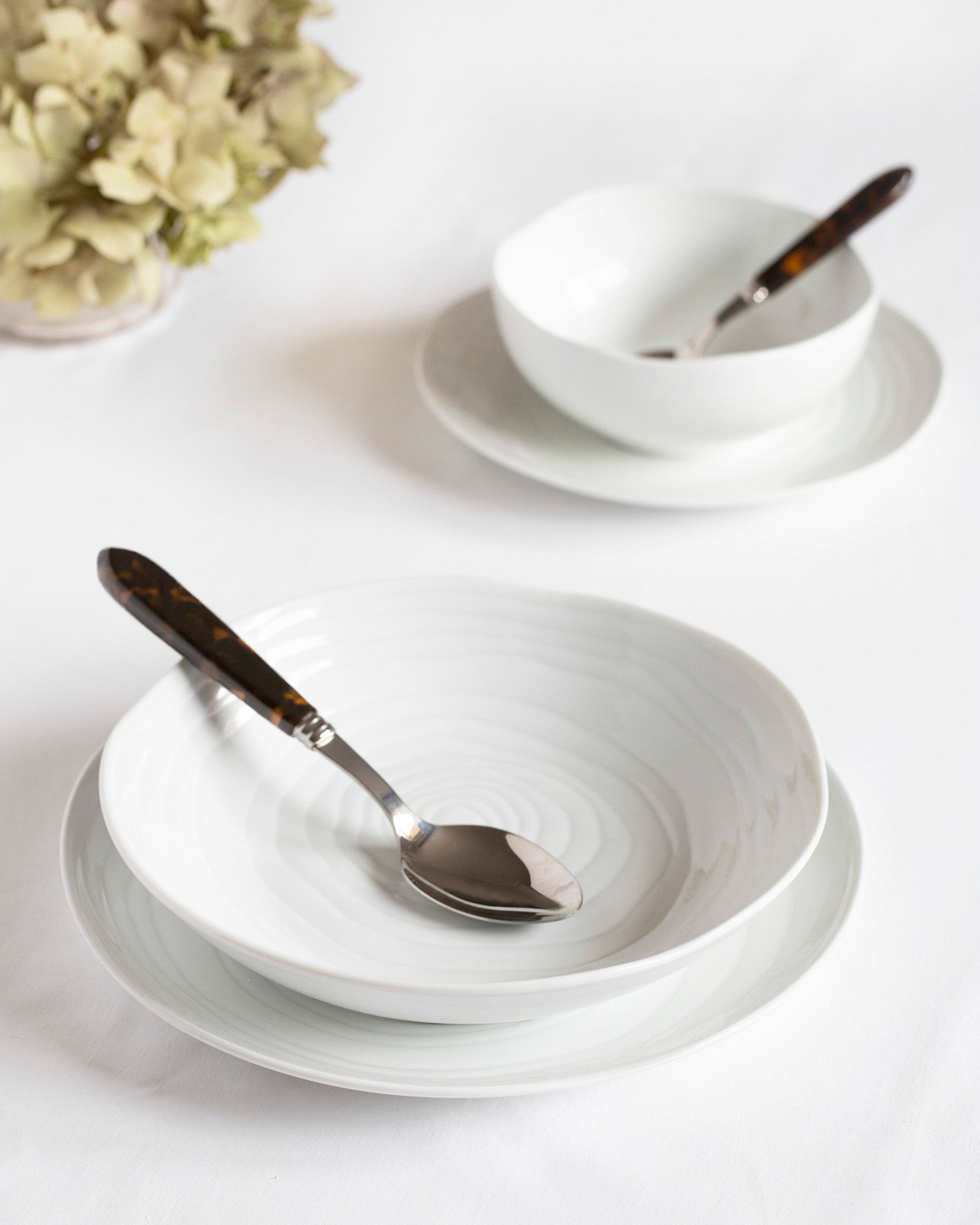 Vaisselle 12 pièces Teak