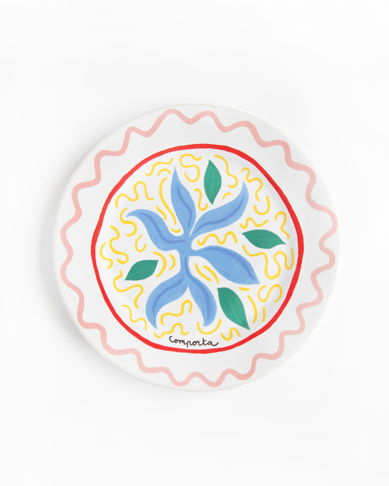 Assiette Plate Comporta Summer Bliss