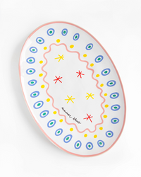 Oval Platter Summer Bliss