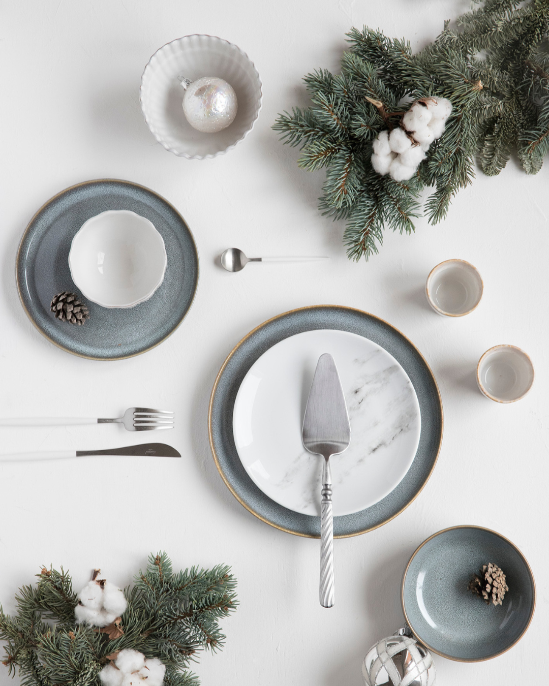 Saisons Denim 12-piece Dinner Set