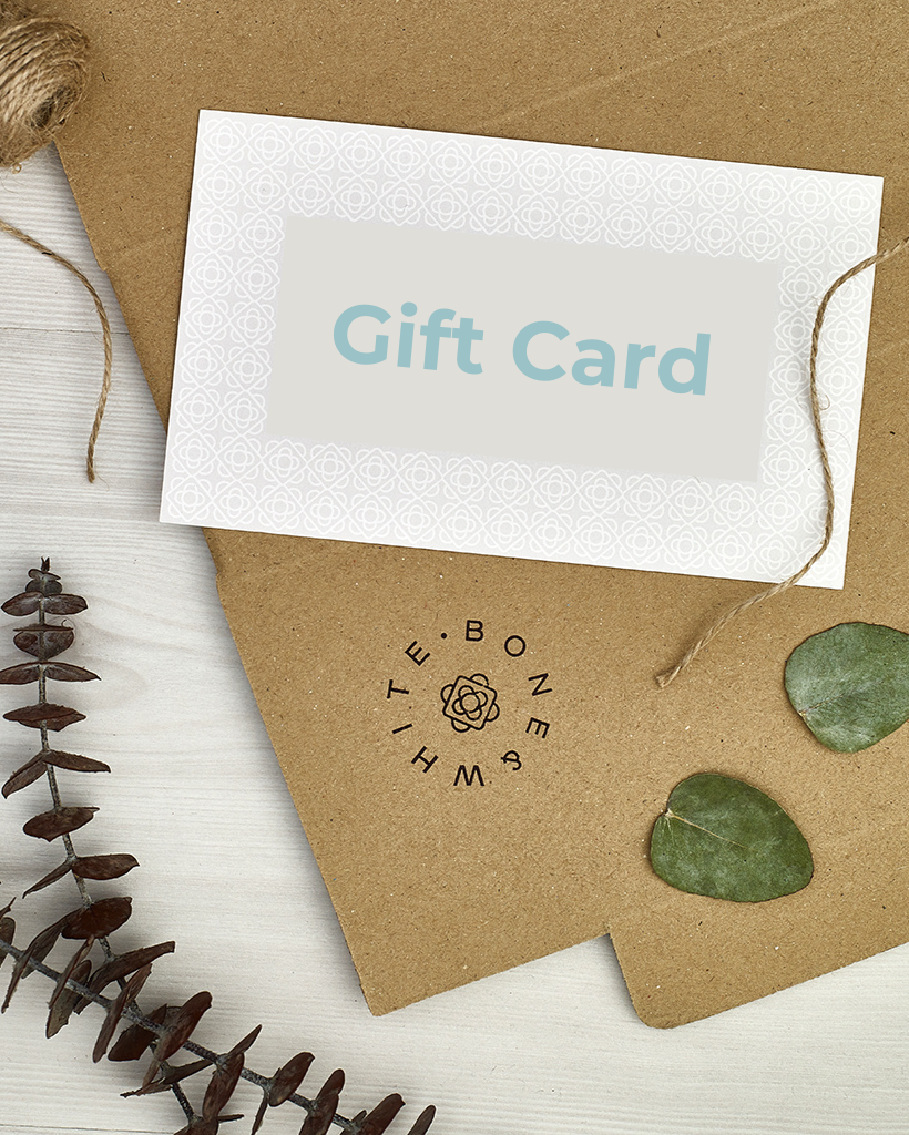 Carte Cadeau Bone & White