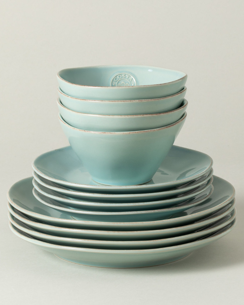 Service de table 13 pièces Nova Turquoise