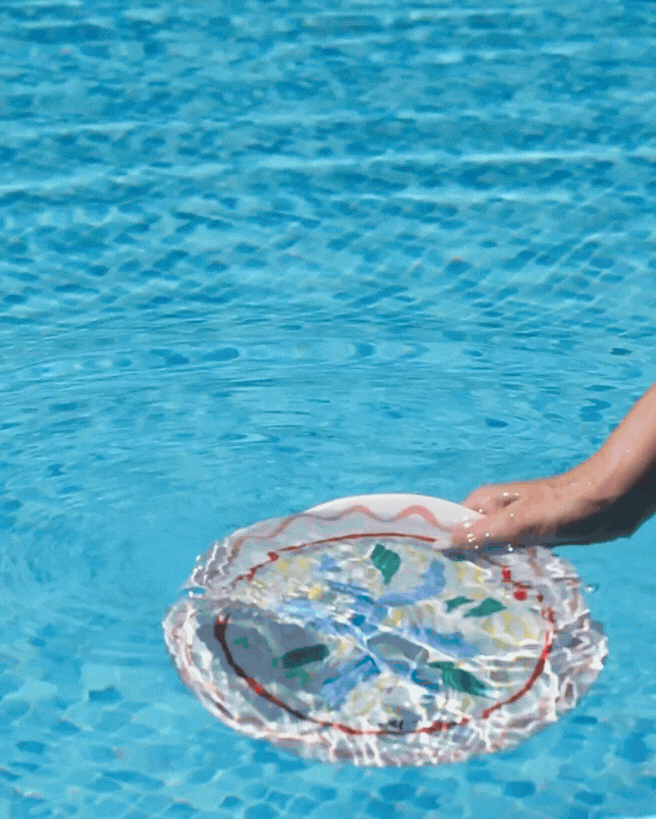 Assiette Plate Comporta Summer Bliss