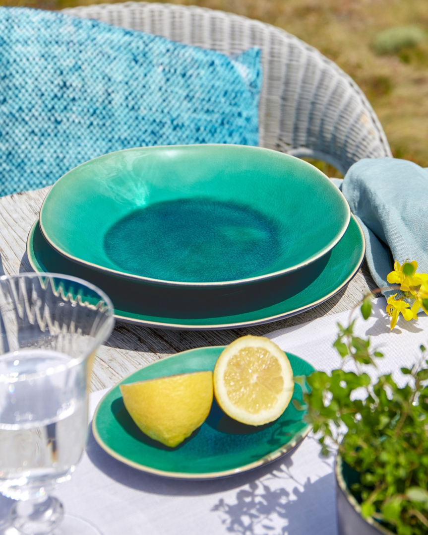 Assiette Creuse RIviera Blue