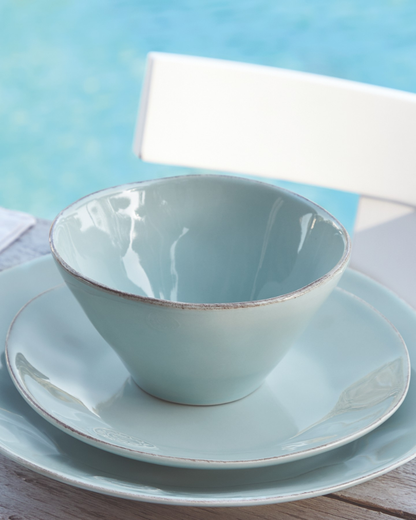 Assiette Plate Nova Turquoise