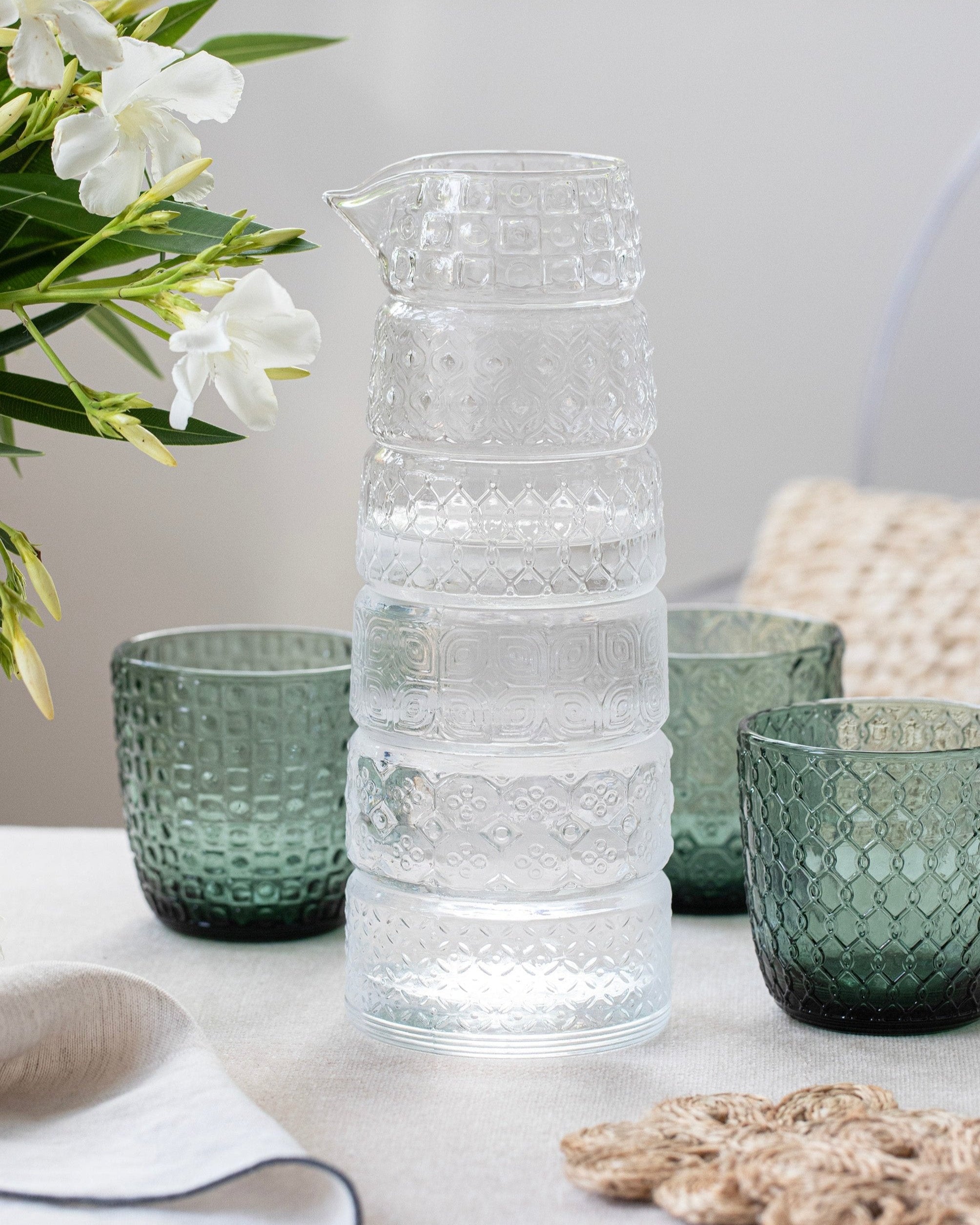 Carafe d´Eau Textures Clear