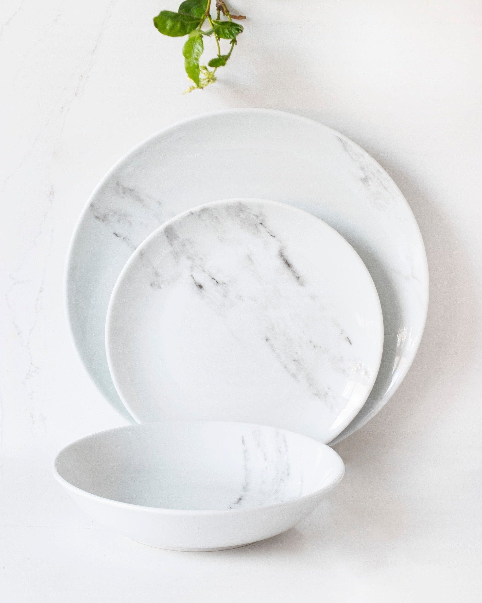 Assiette Creuse Marble