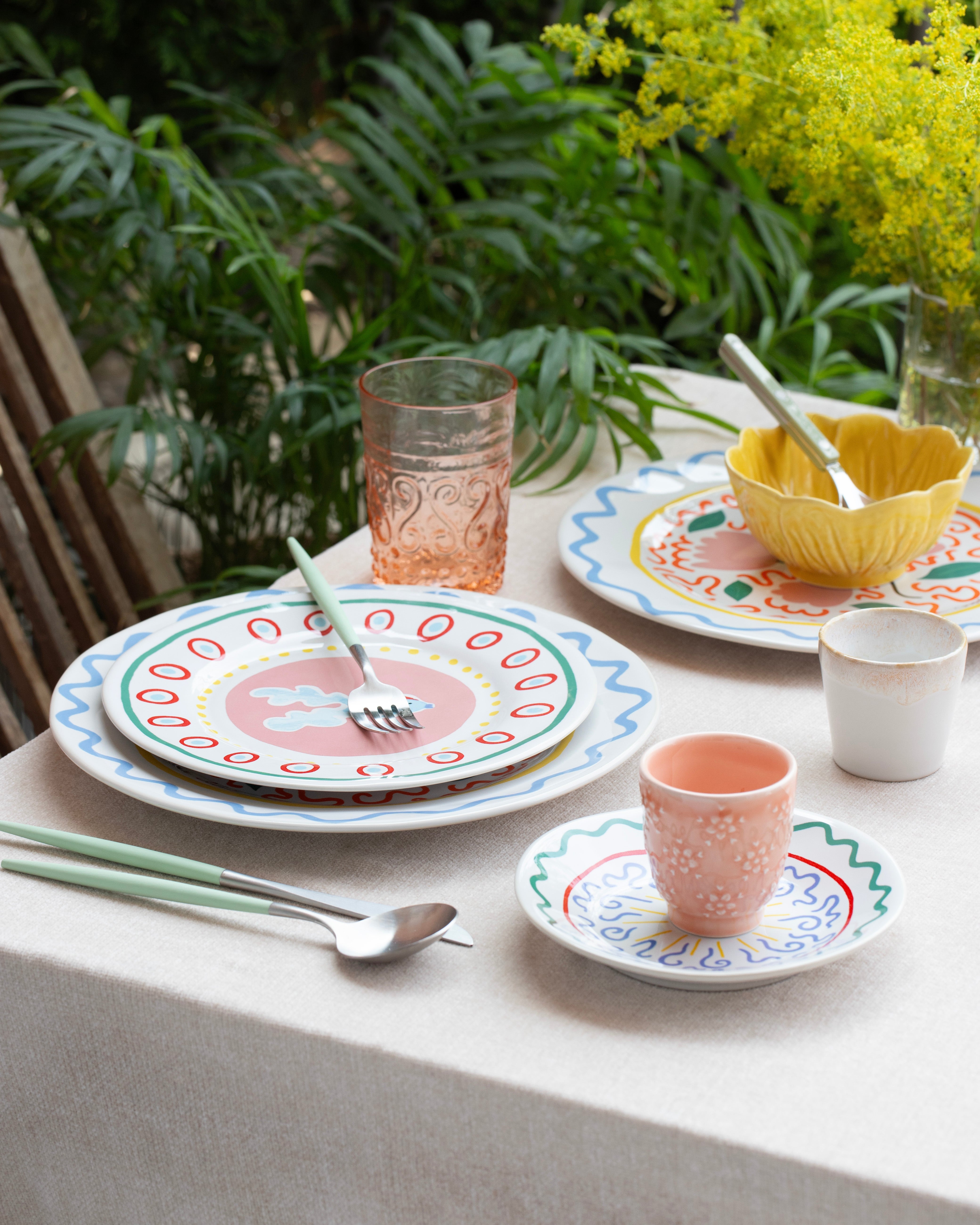 Assiette Plate Capri Summer Bliss