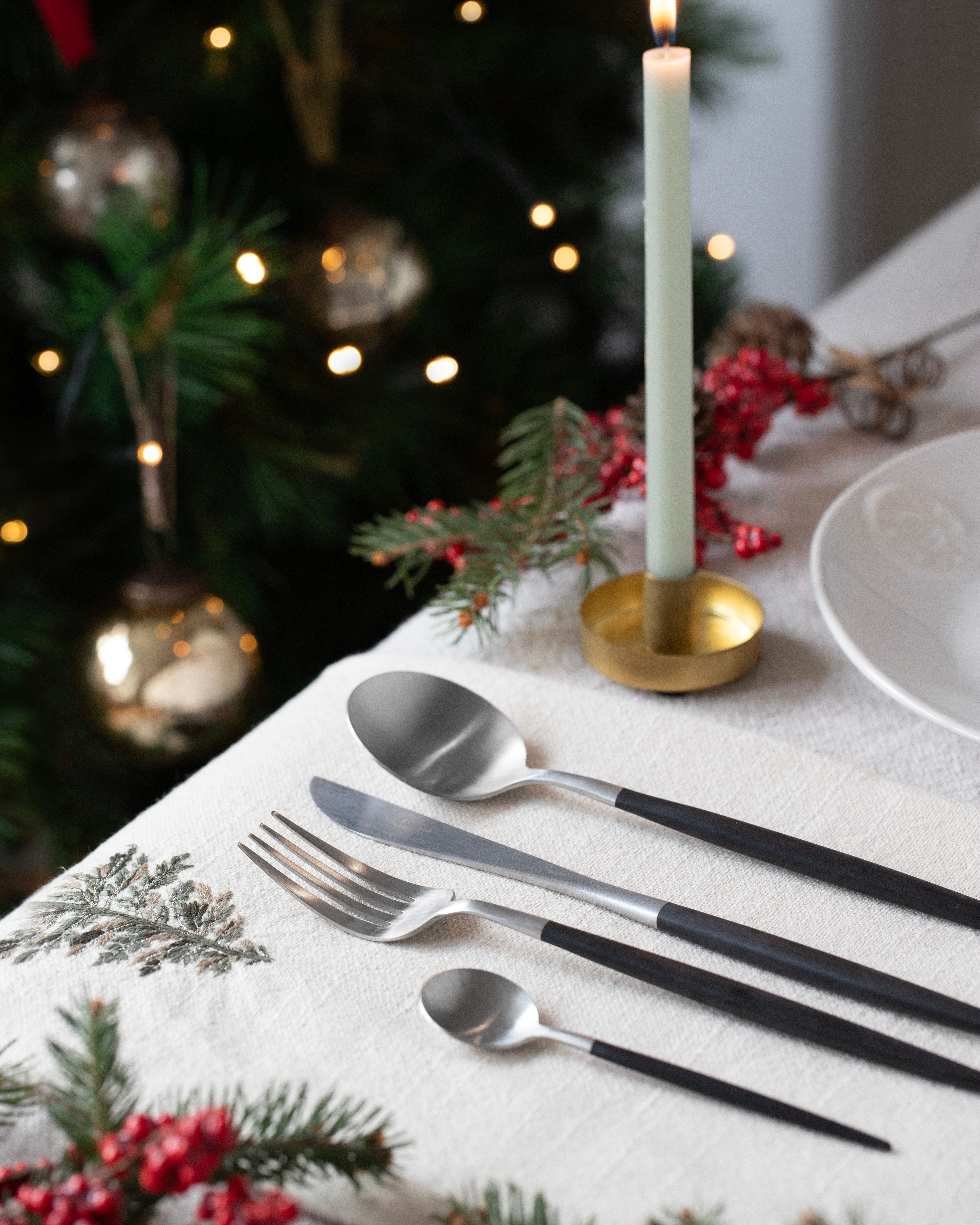 Couverts Cutipol Goa Black - 24 pièces -