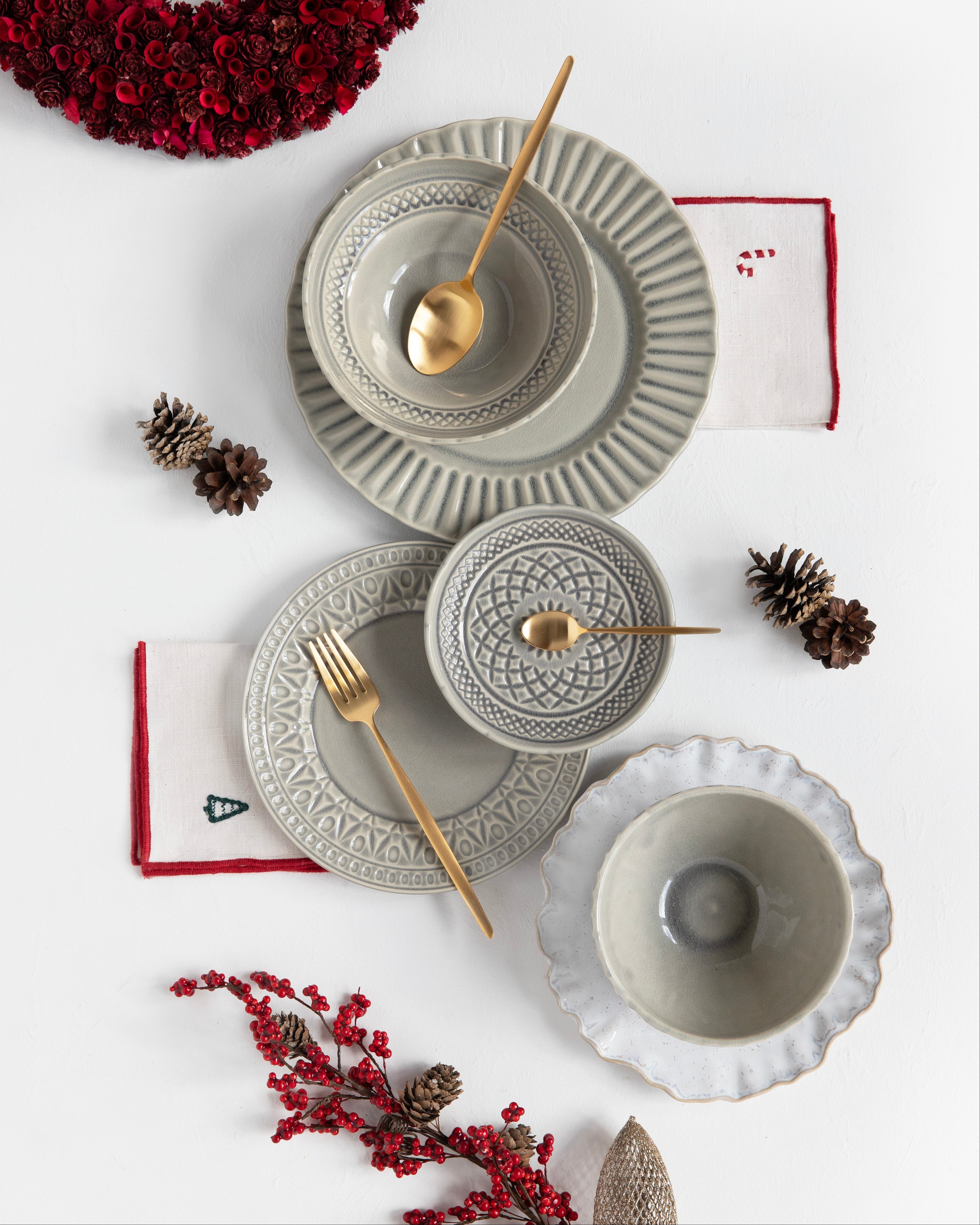 Vajilla 12 piezas Crystal