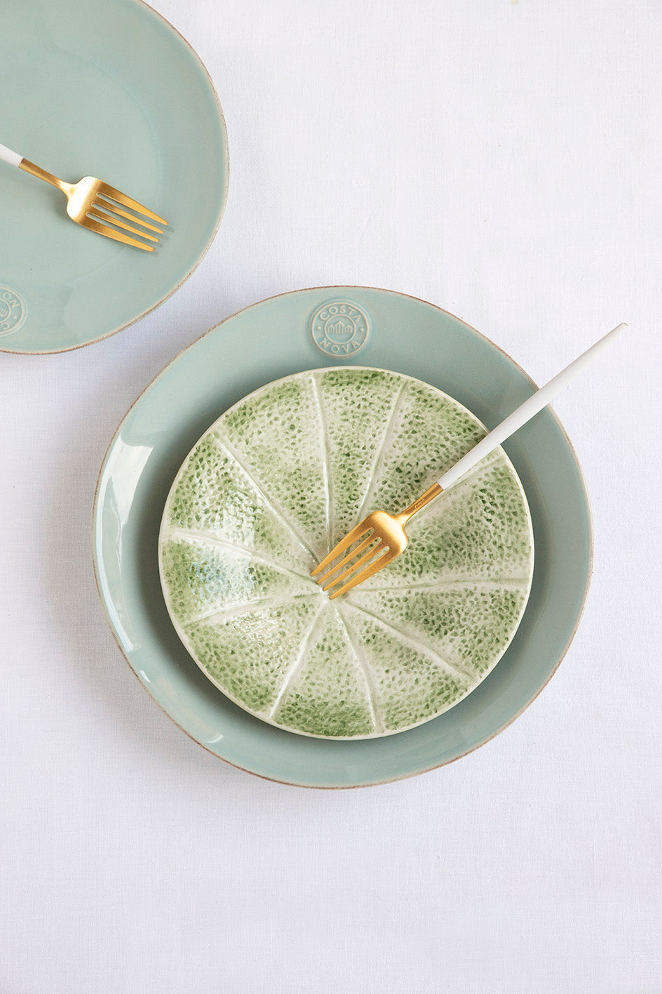 Assiette à Dessert Melon