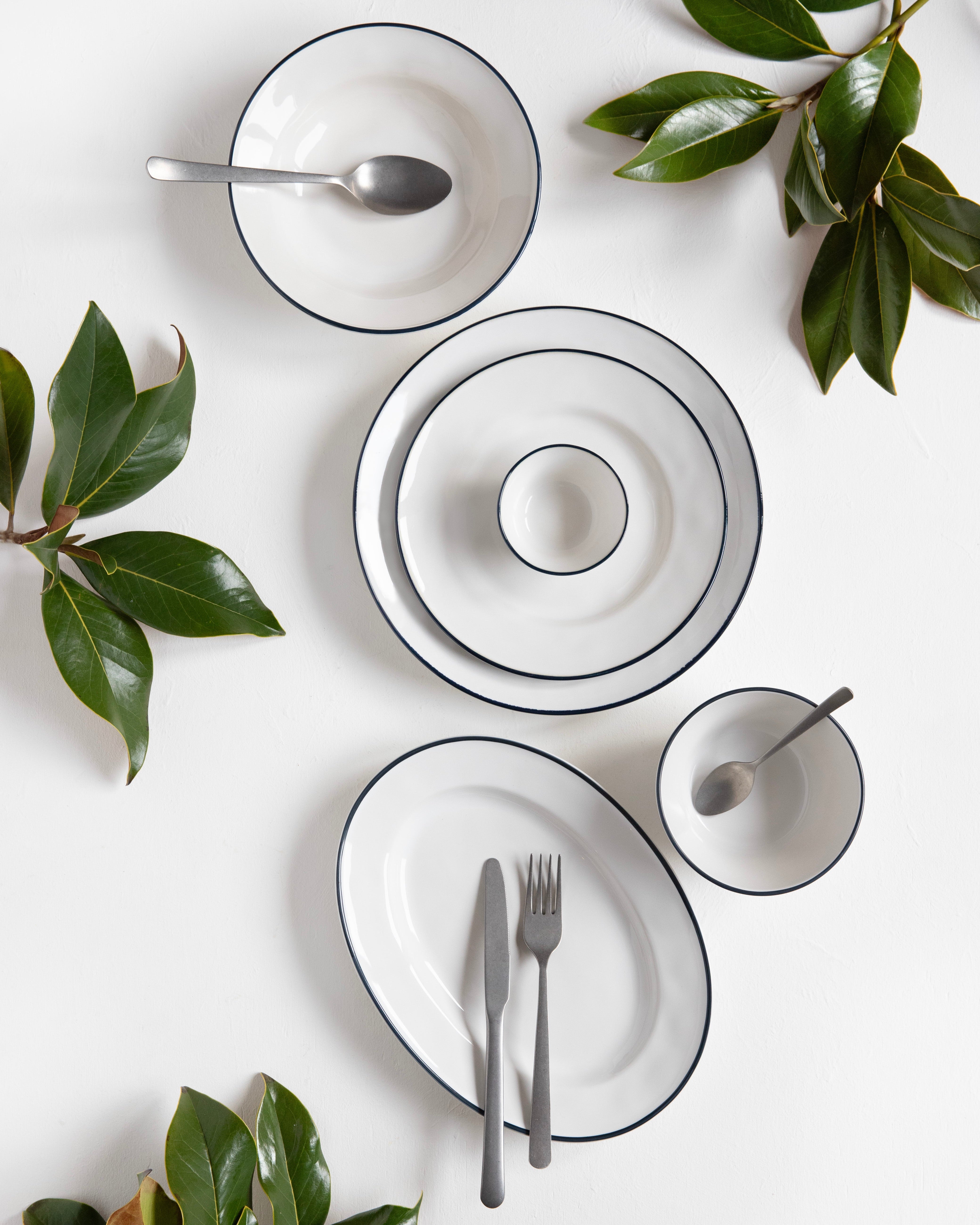 Blue Edge - Assiette creuse