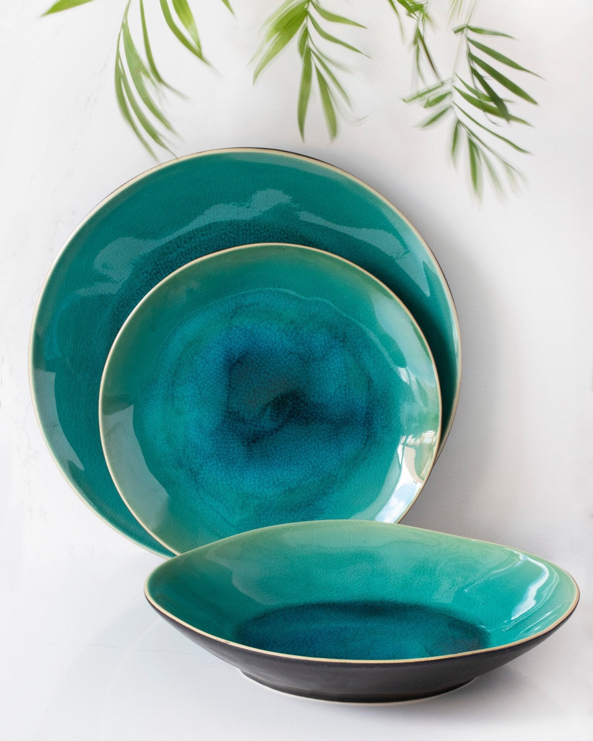 Assiette Creuse RIviera Blue