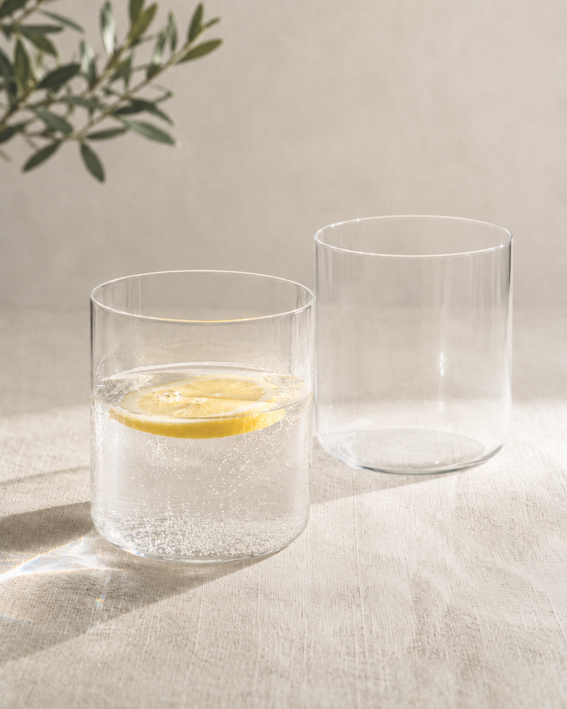 Lot de 2 verres H2O