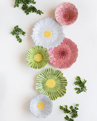 Set 6 pièces Fleurs