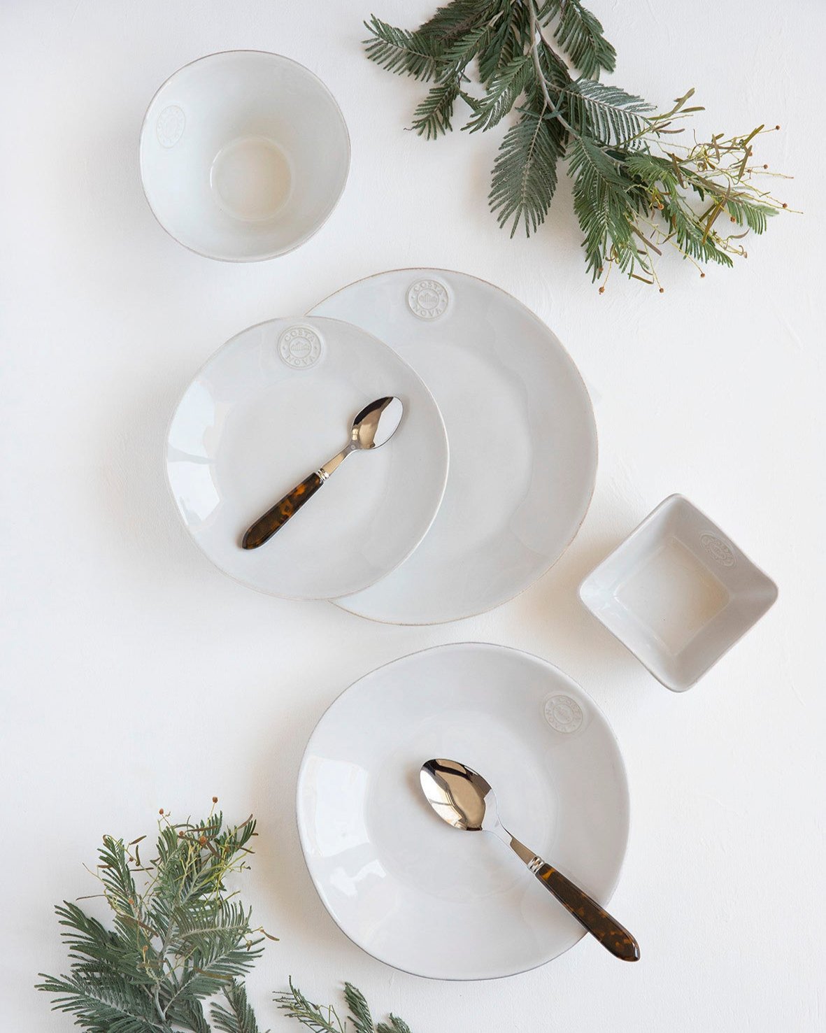 Assiette Plate Nova White