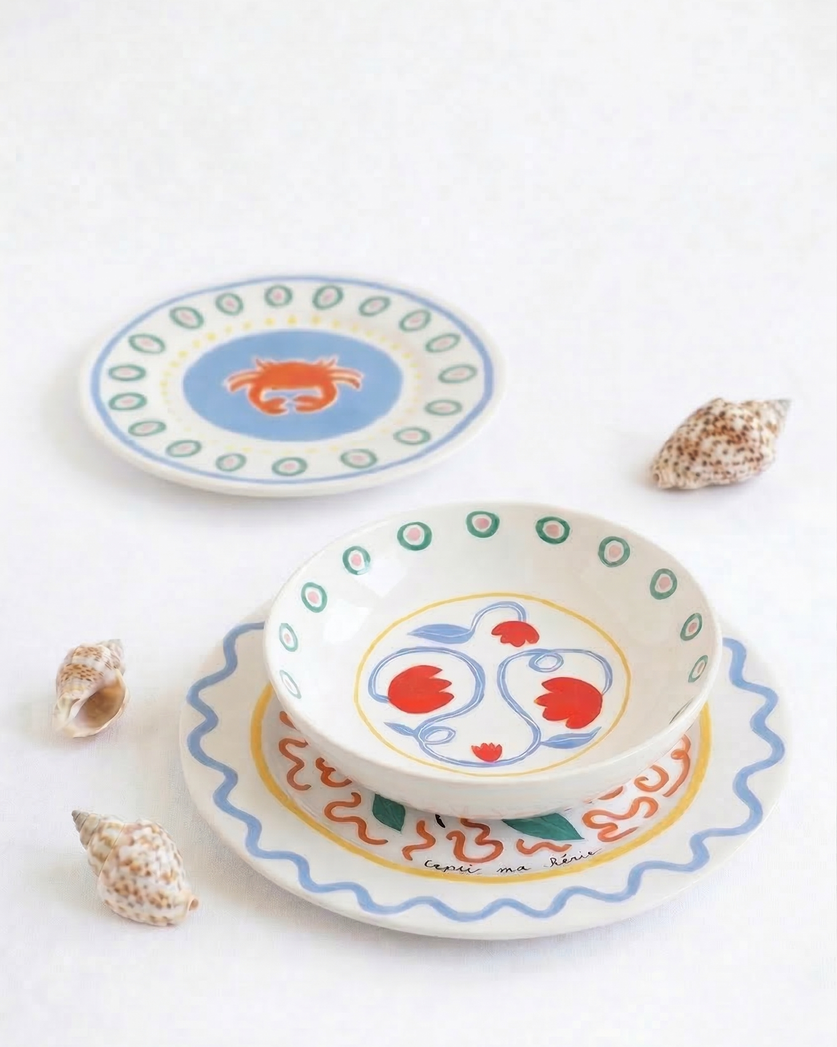 Vaiselle 12 pièces Summer Bliss