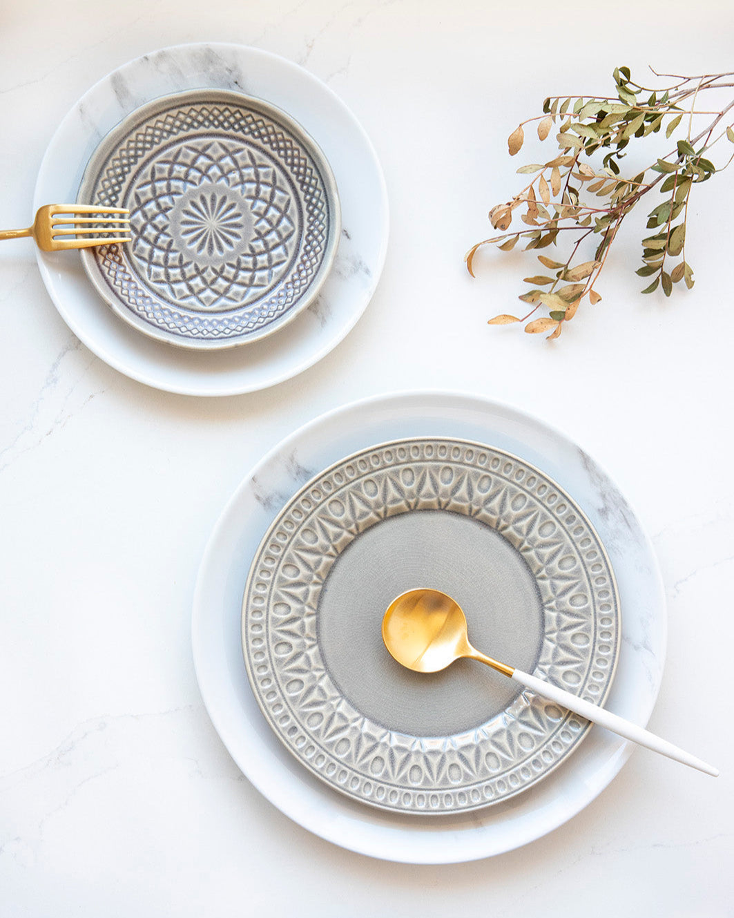 Cutipol Goa White Gold Cutlery set - 4 Piece