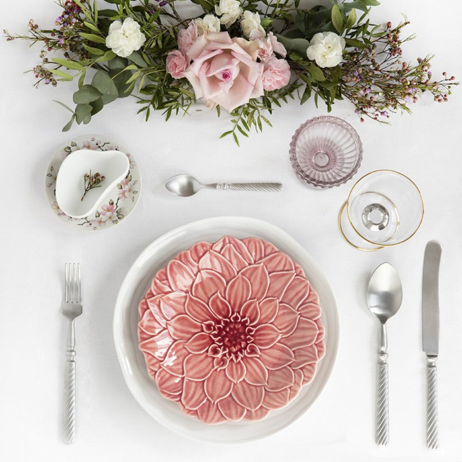 Assiette à Dessert Dalia Rosa