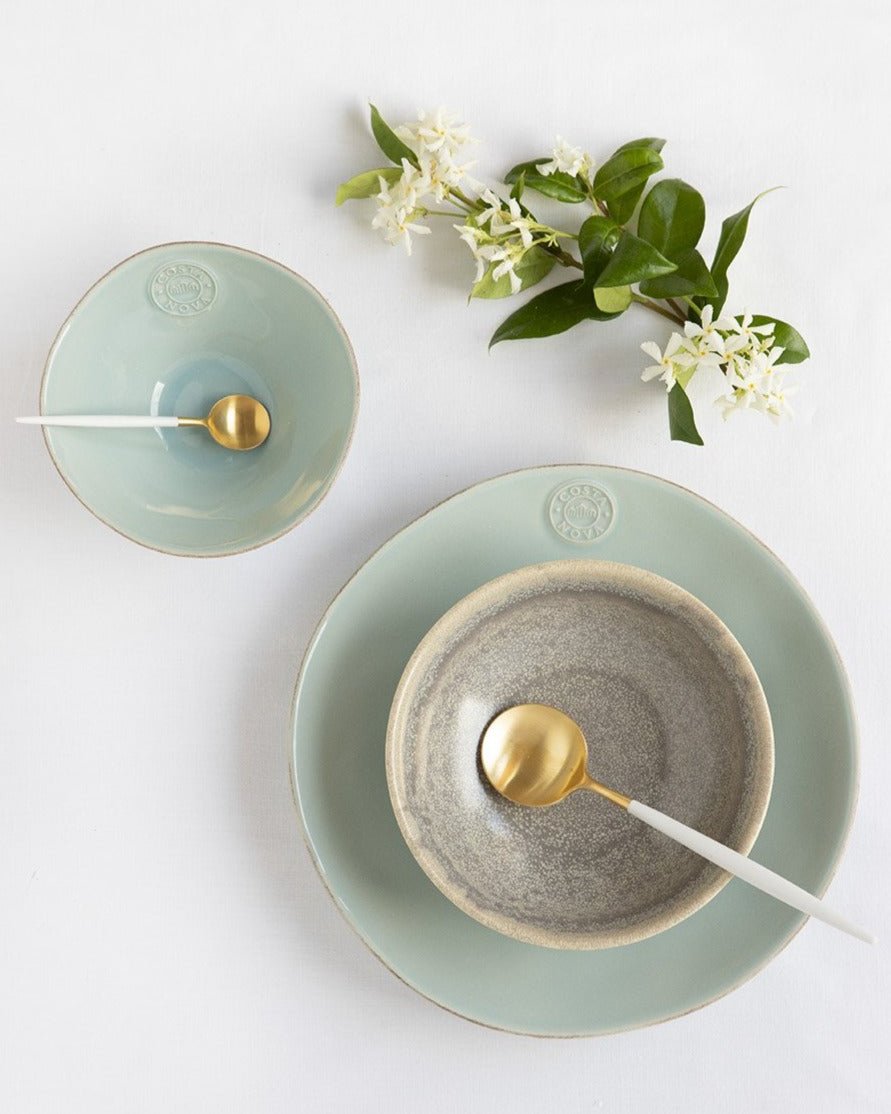 Assiette Plate Nova Turquoise