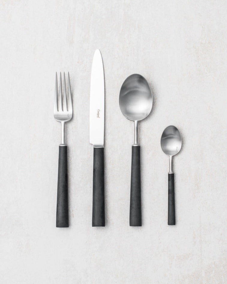Couverts Cutipol Ebony - 4 Piéces
