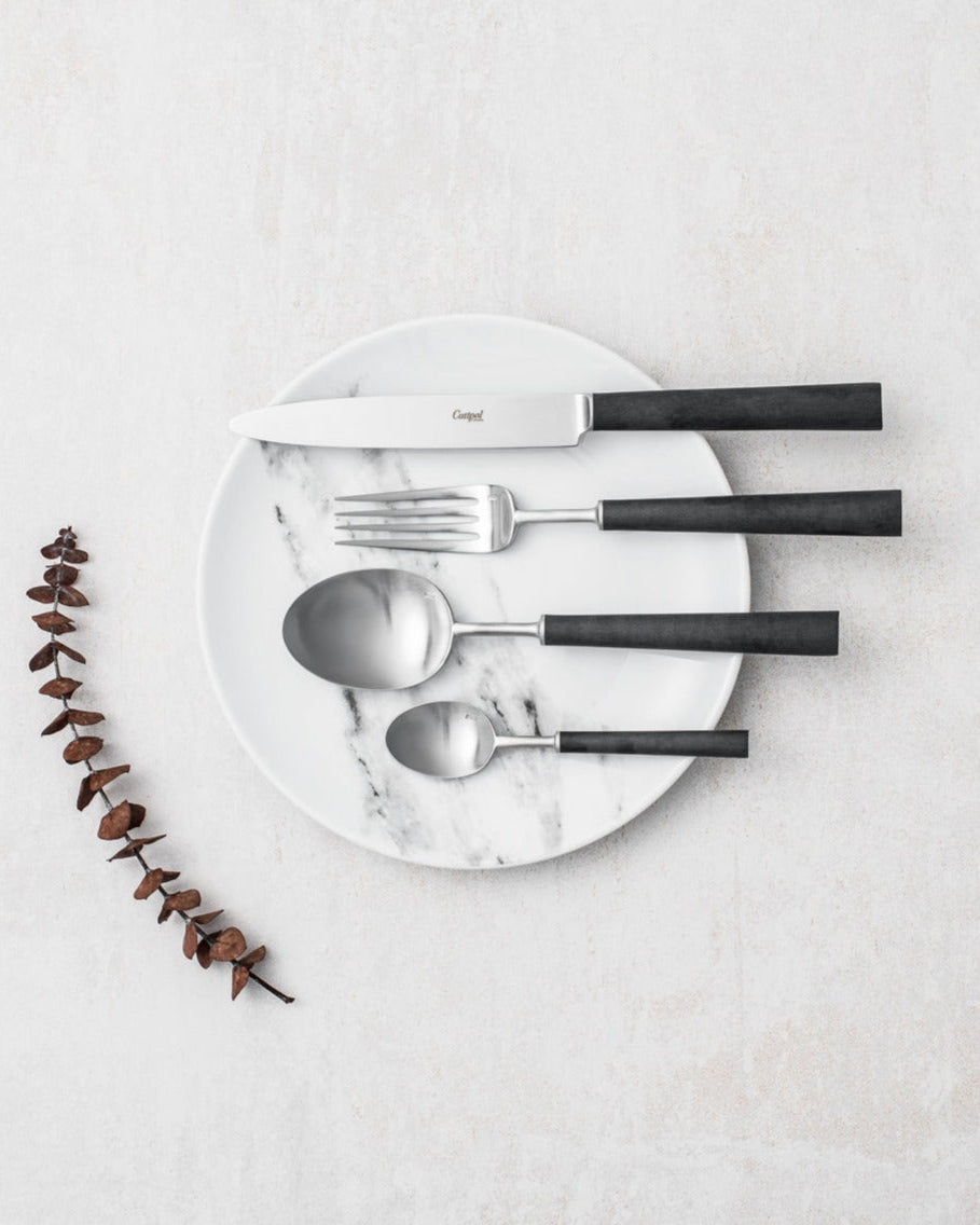 Couverts Cutipol Ebony - 4 Piéces