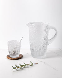 Set de 6 verres + carafe Glacier