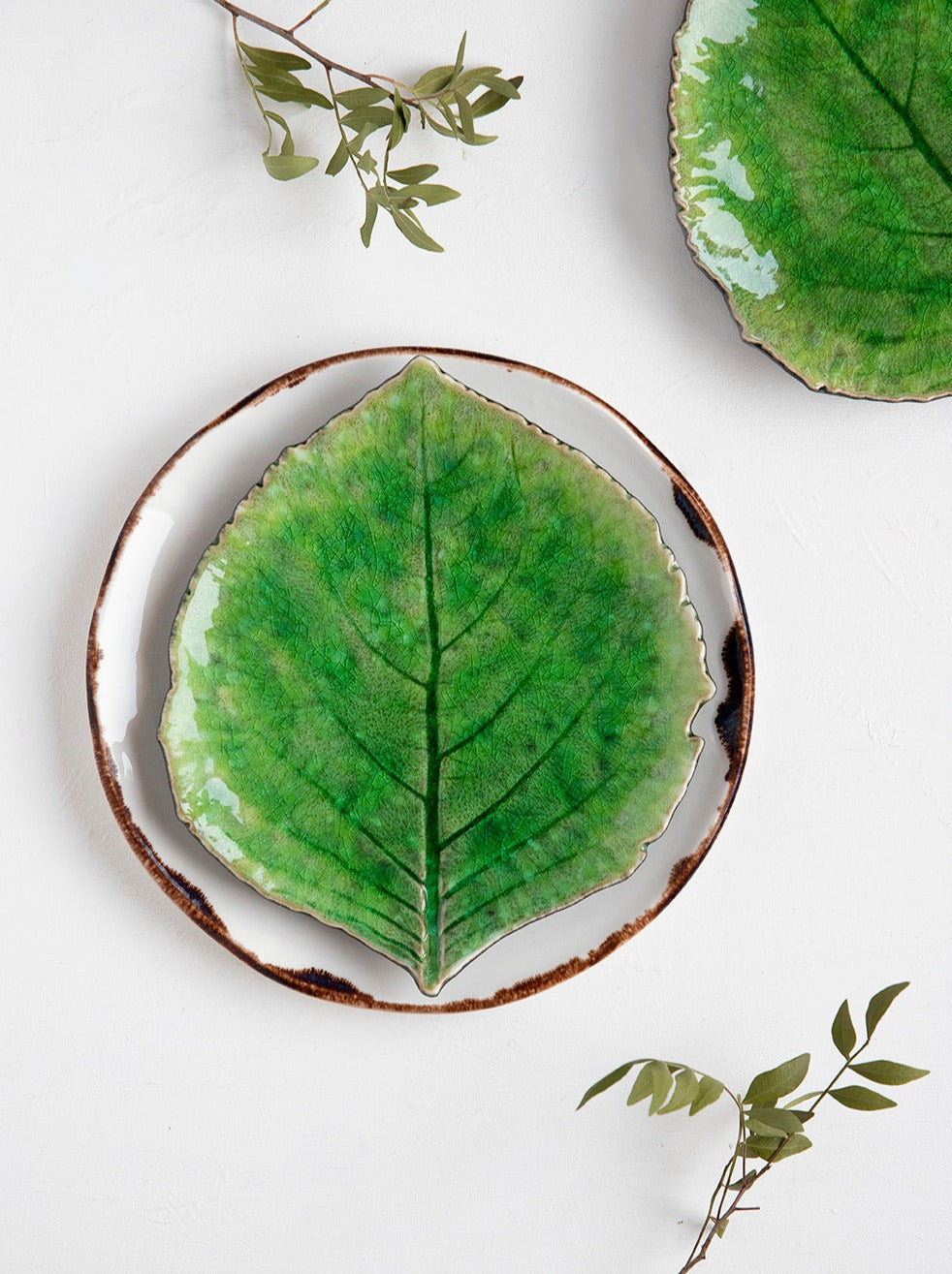 Assiette à Dessert Hortensia