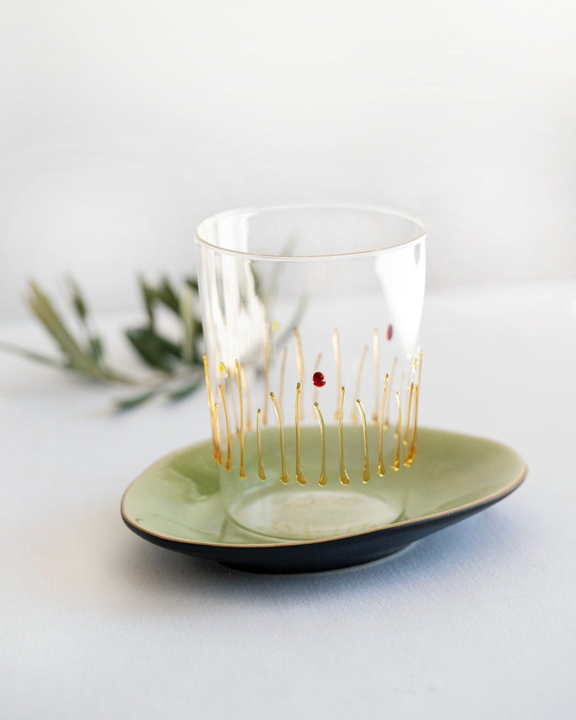 Assiette à Pain Riviera Green