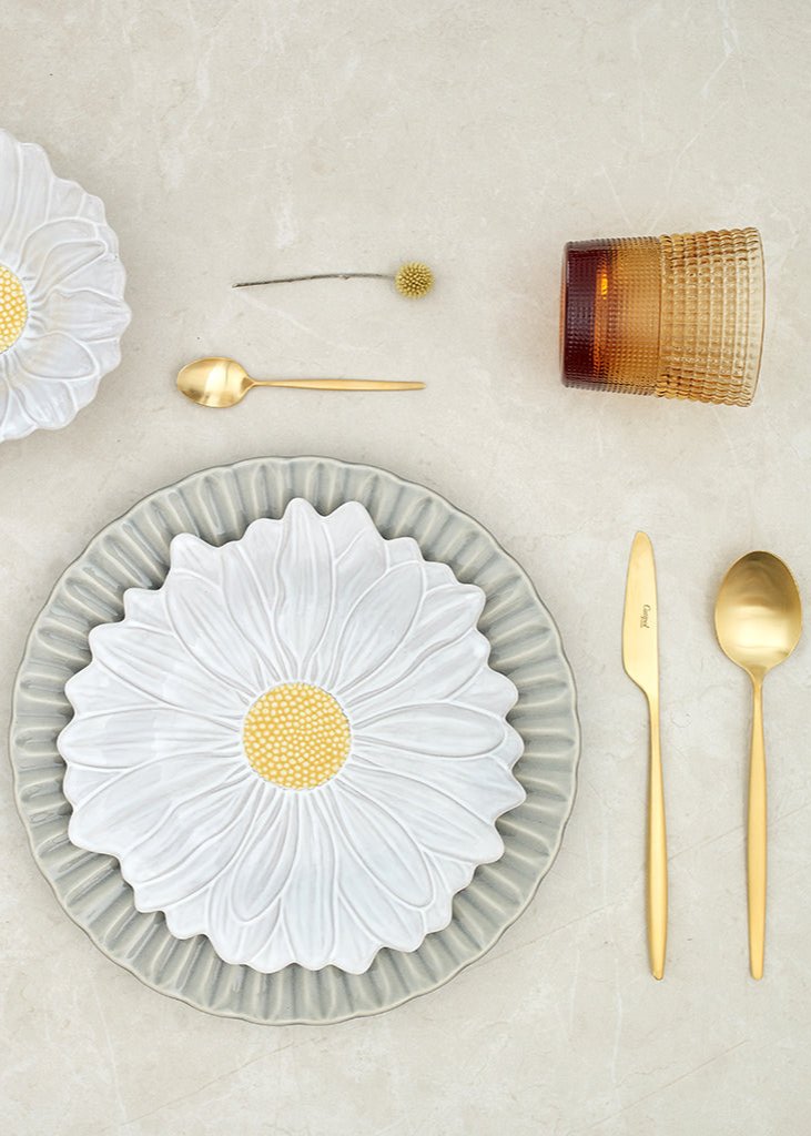 Couverts Solo Gold Matte - 4 pièces