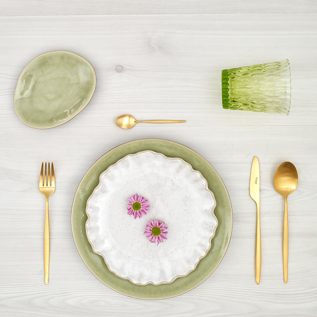 Couverts Solo Gold Matte - 24 pièces