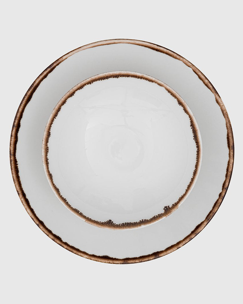 Assiette creuse 25 cm Regular Natural Brown