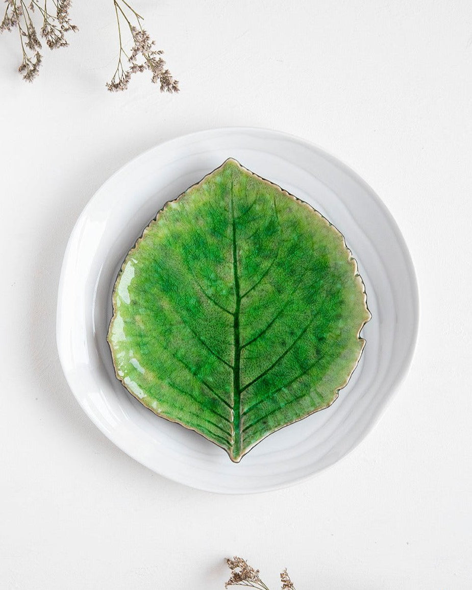 Assiette à Dessert Hortensia