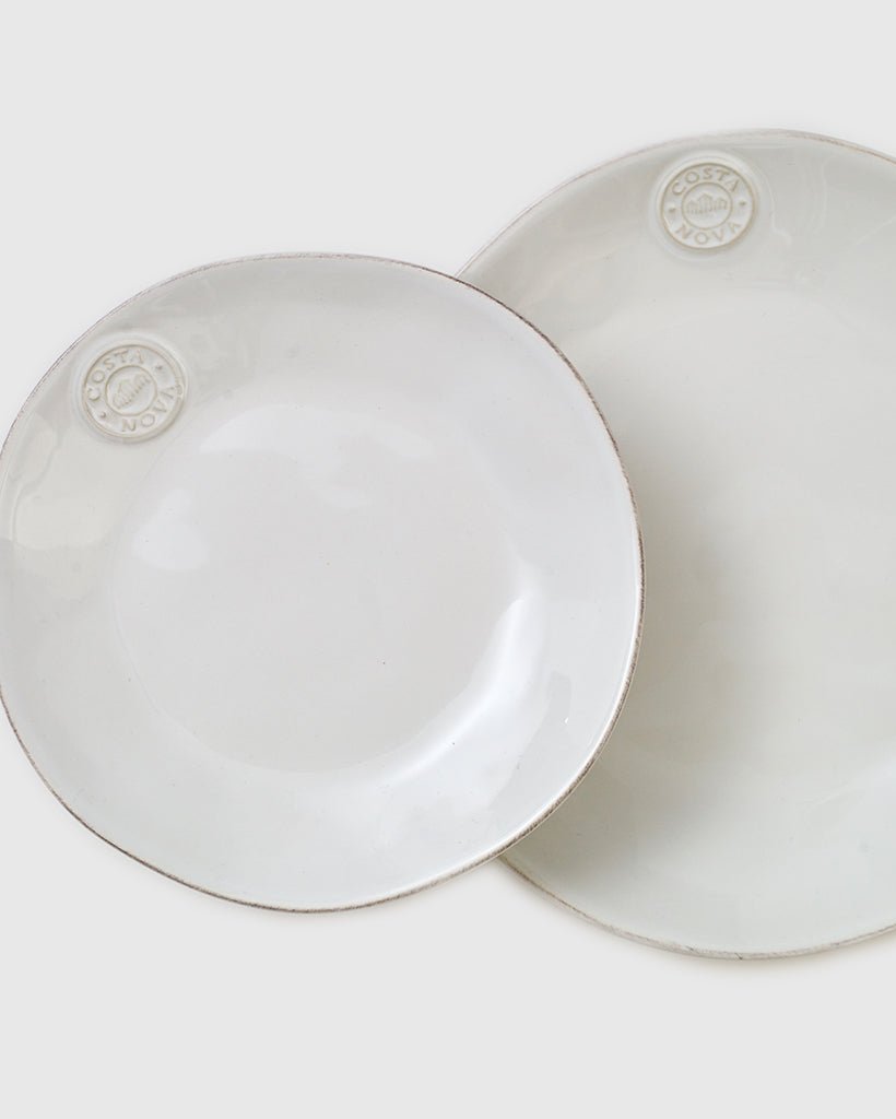 Plato llano Nova White