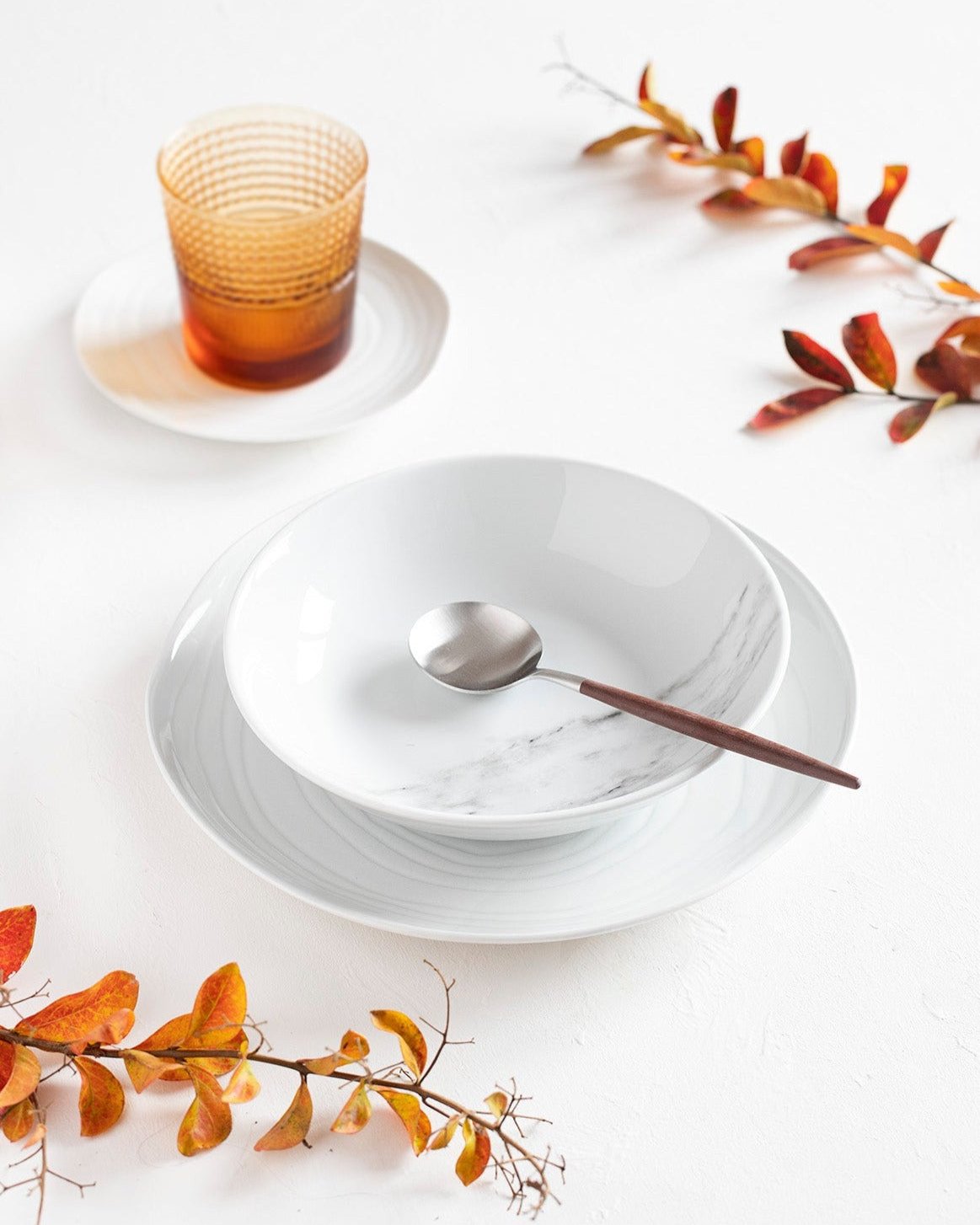 Vaisselle 12 pièces Marble