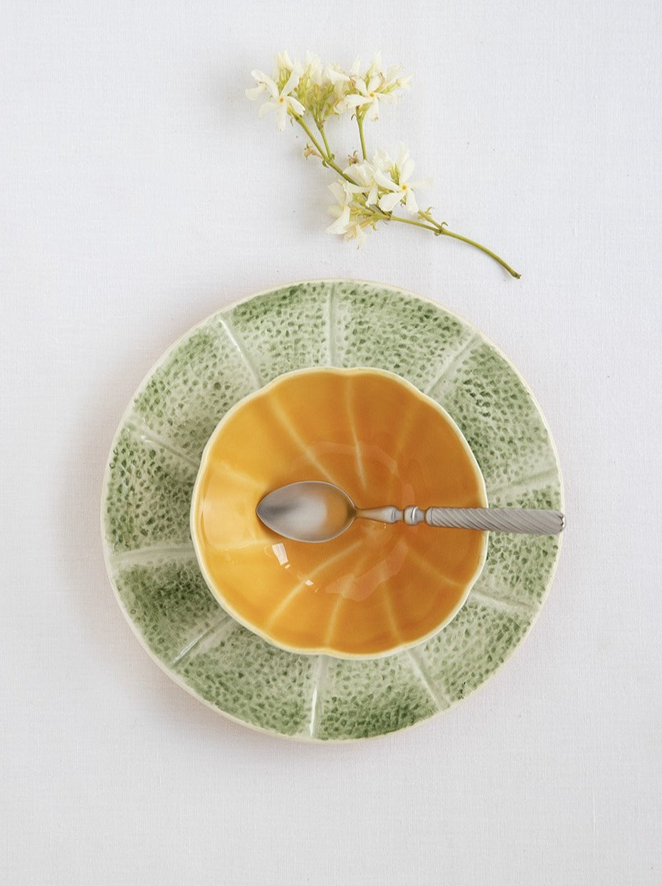 Assiette à Dessert Melon