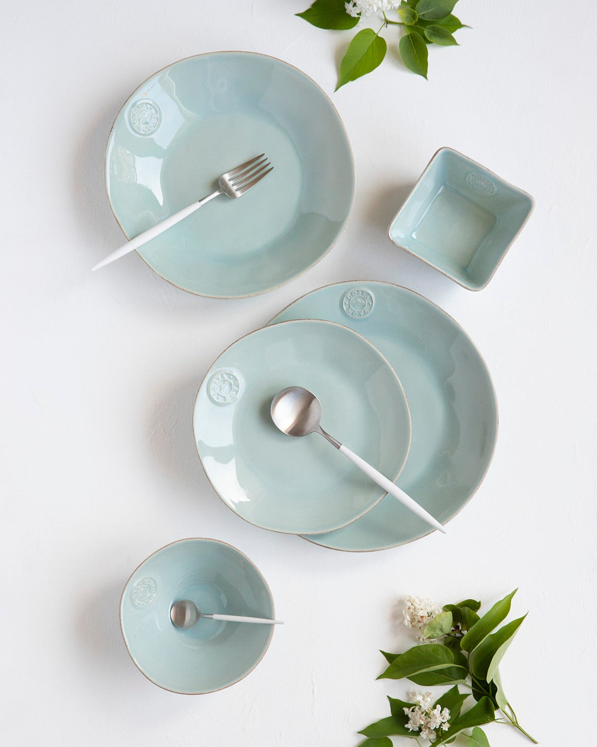 Service de table Nova Turquoise 13 pièces
