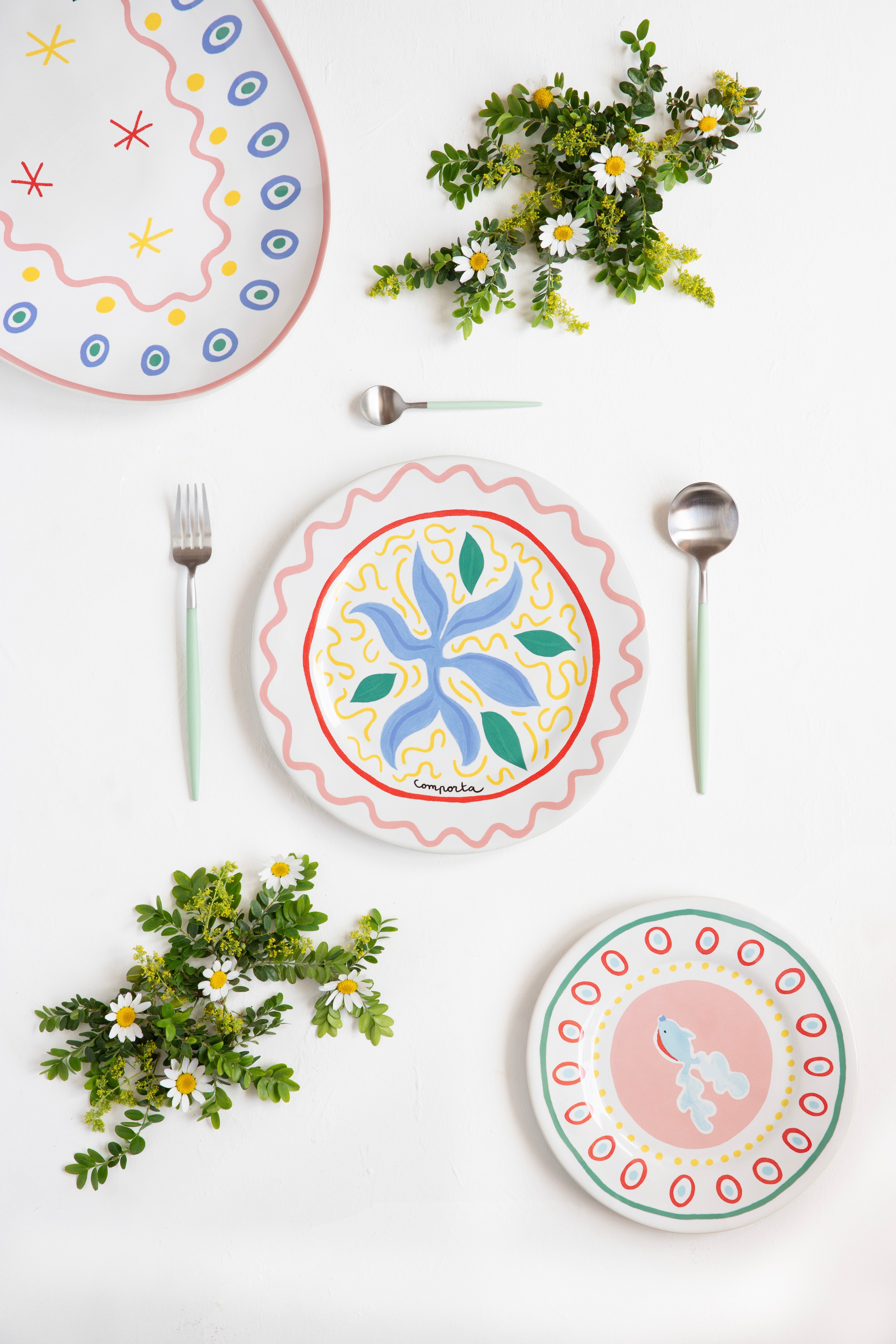 Assiette Plate Comporta Summer Bliss