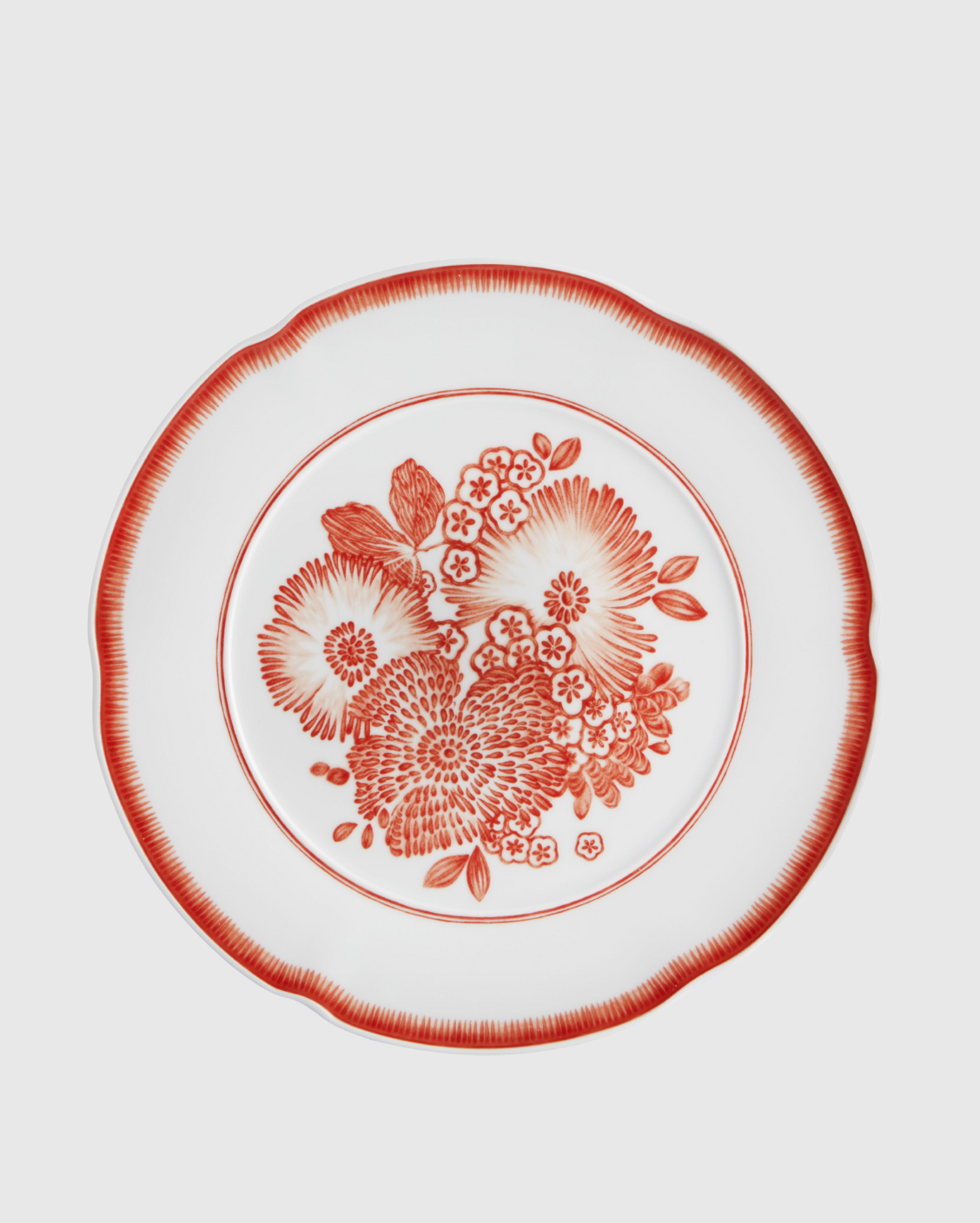 Plato llano Coralina