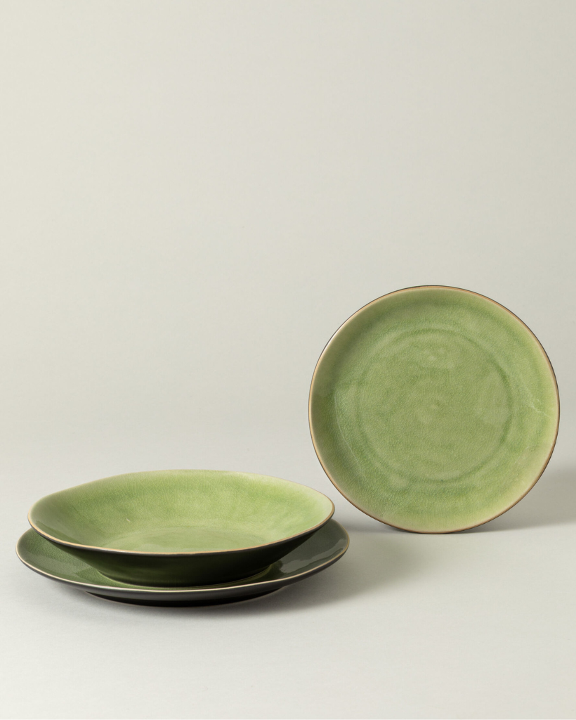 Service de table 12 pièces Riviera Green