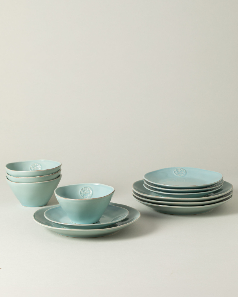 Nova Turquoise 13-piece Dinner Set