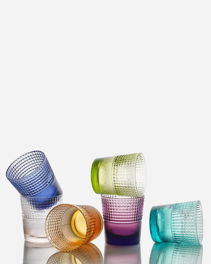 Ensemble de 6 verres Pikes Colours