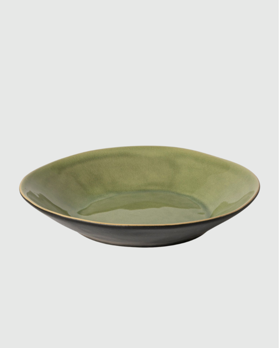 Assiette Creuse Riviera Green