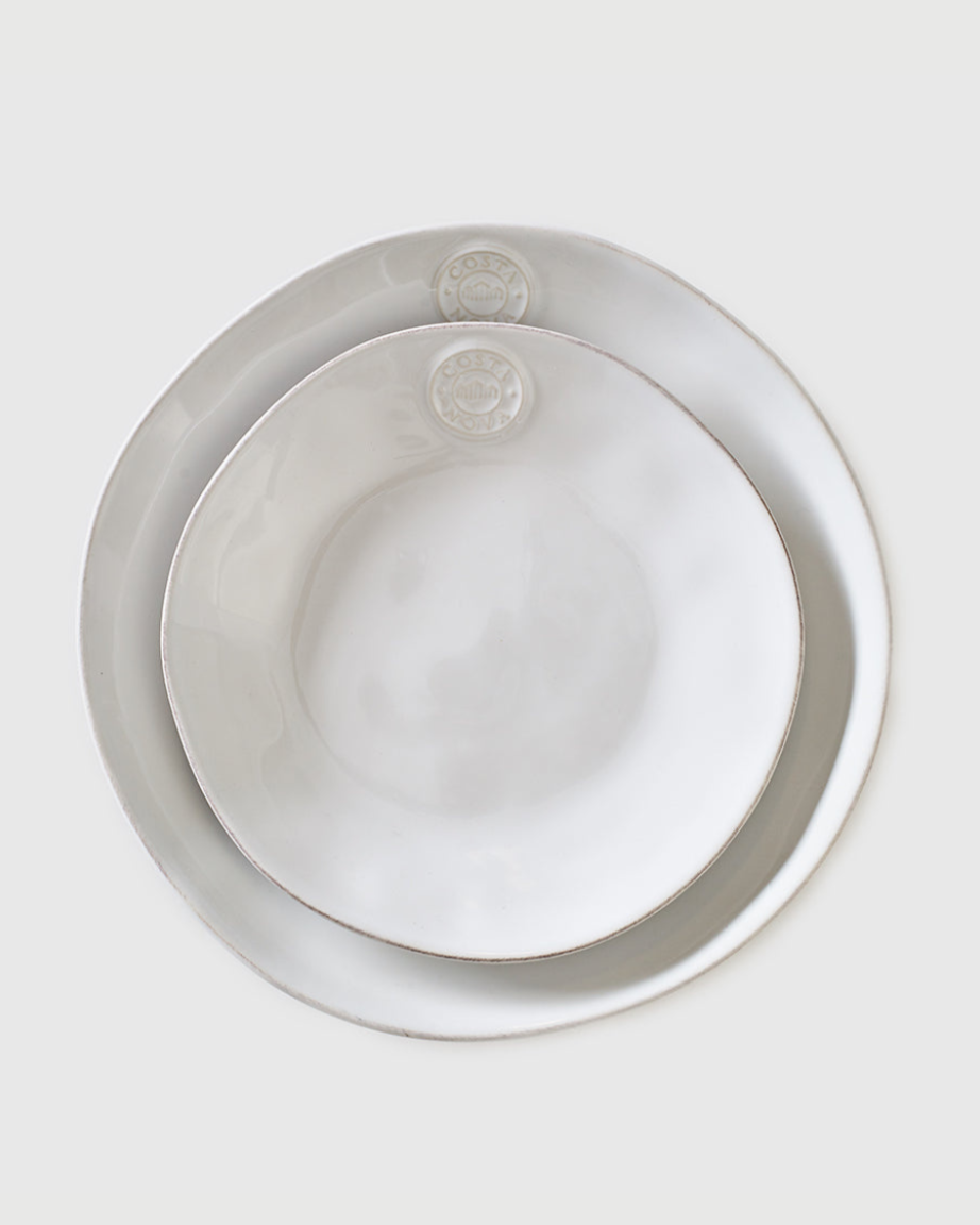 Assiette Plate Nova White