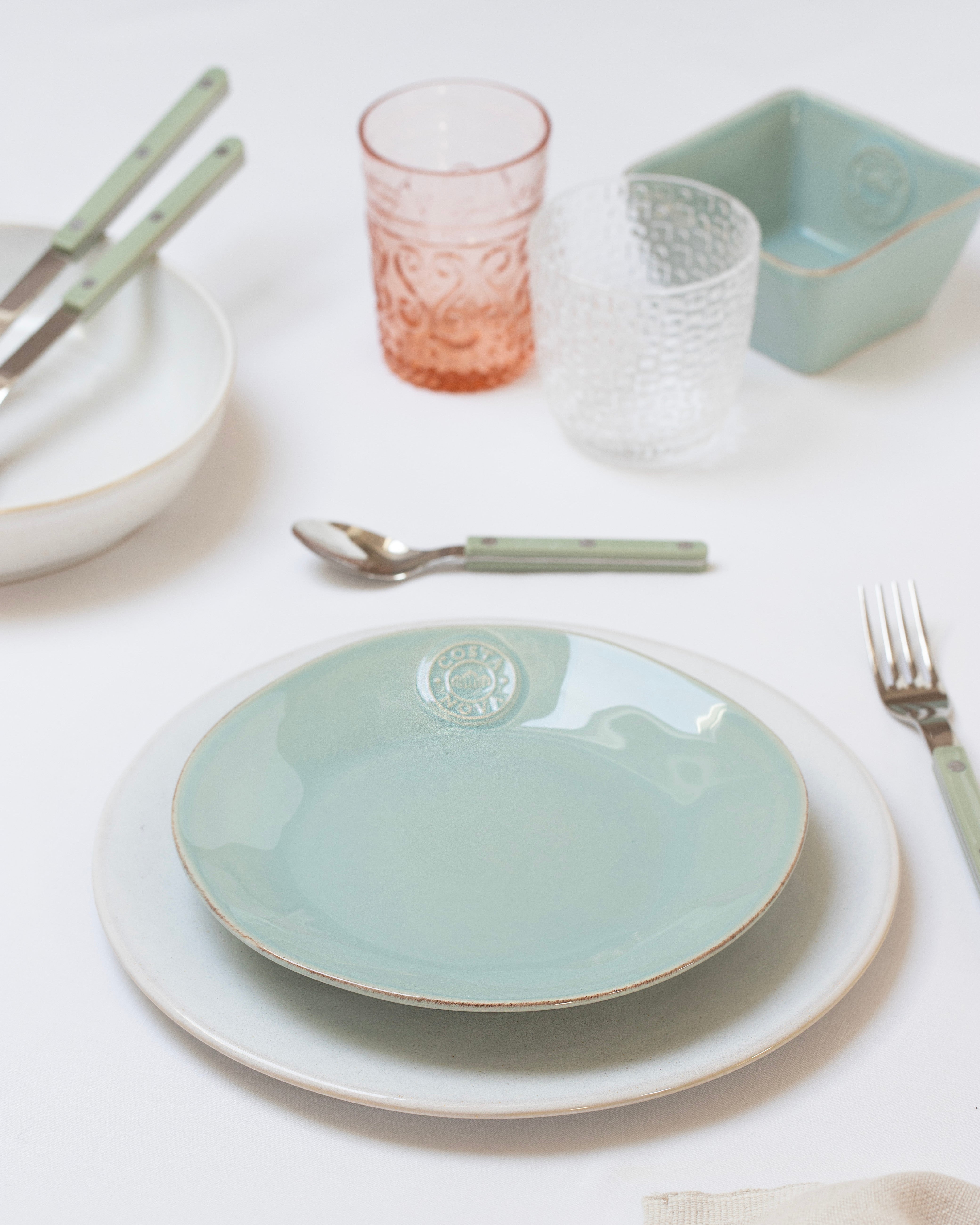 Assiette à Dessert Nova Turquoise