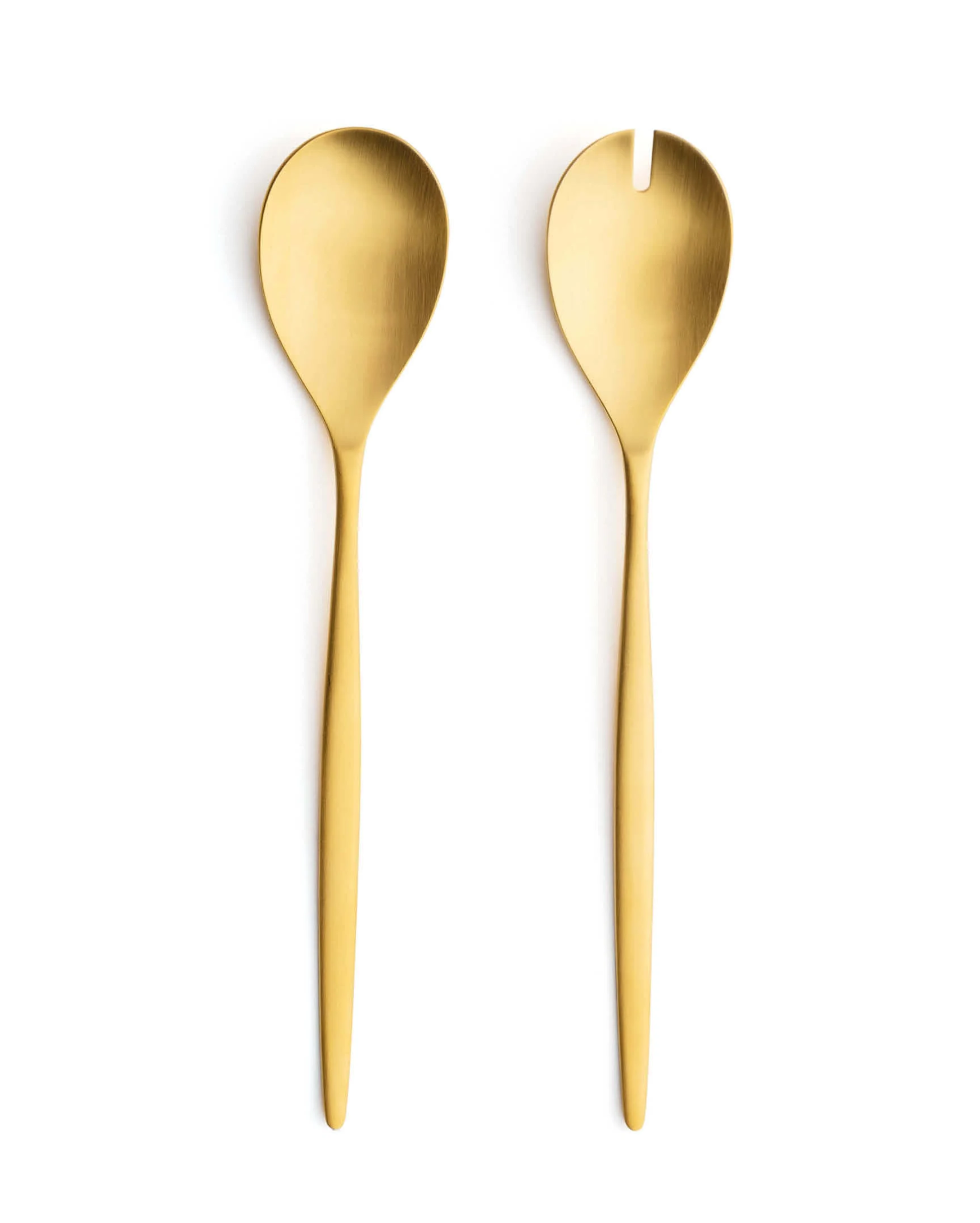 Solo Gold Matte Serving Set