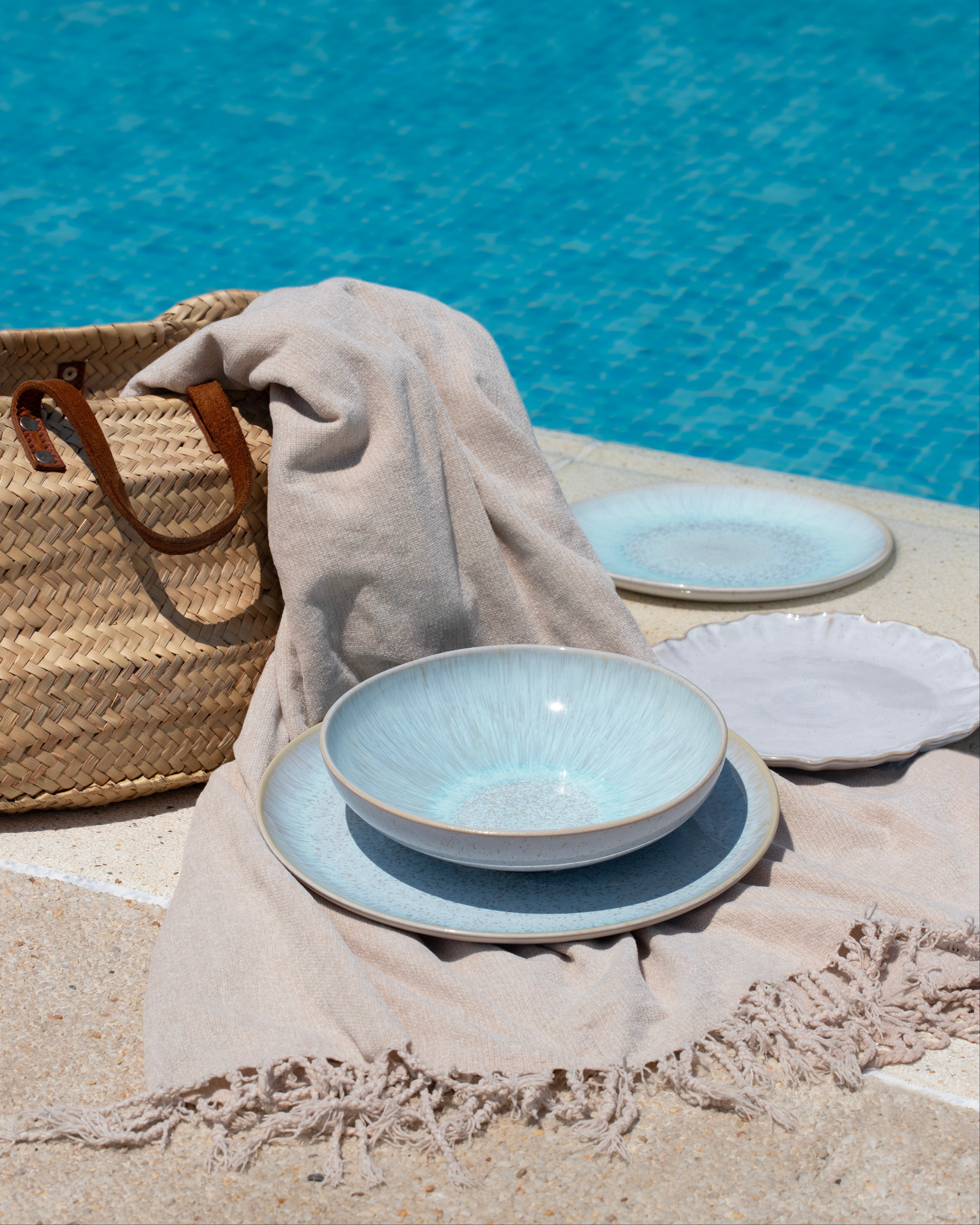 Dessert Plate Sea & Sand - Sand